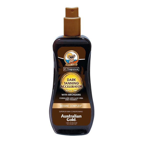 Australian gold accelerator bronzer spray gel 237ml vaporizador