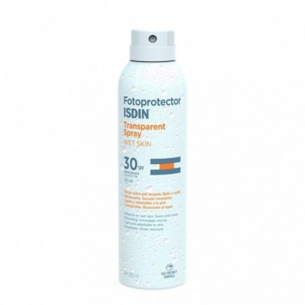 Isdin Wet Skin Spray Transparente Spf30 250 ml