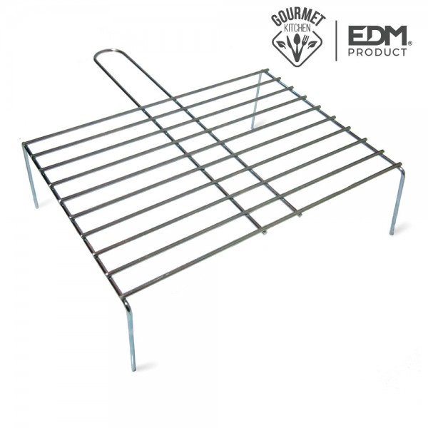 Parrilla con pie simple 43x35cm gourmet kitchen