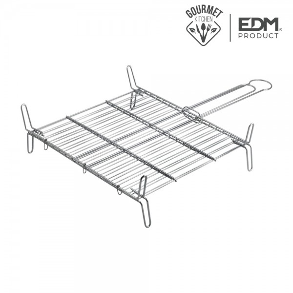 Parrilla doble 45x45cm gourmet kitchen
