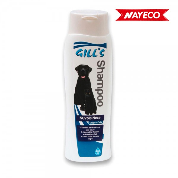 Champú para mascotas pelo negro, 200 ml