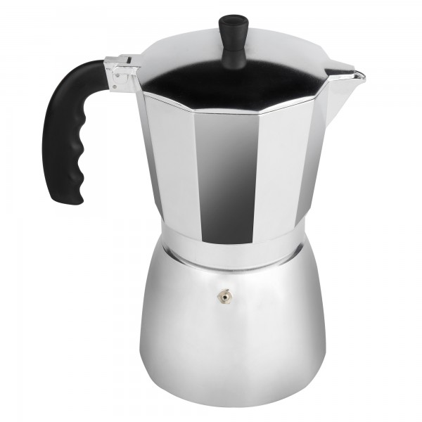 Cafetera aluminio gris  6tazas