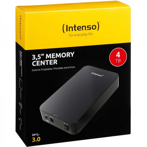 Intenso hdd externo 6031512 4tb 3.5" usb 3.0 negro Intenso hdd externo 6031512 4tb 3.5" usb 3.0 negro