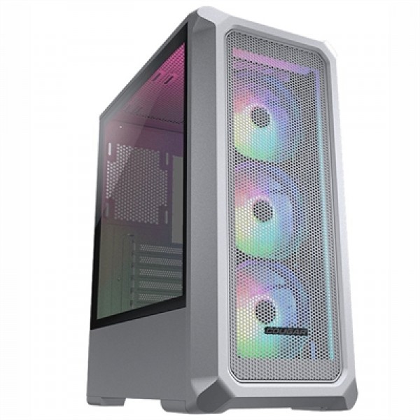 Cougar caja semitorre  archon 2 mesh rgb white to