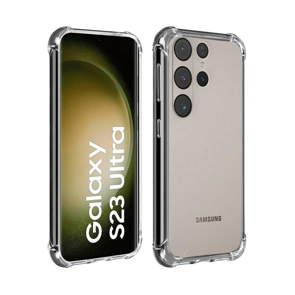 Akashi funda trasera silicona transparente / s23+