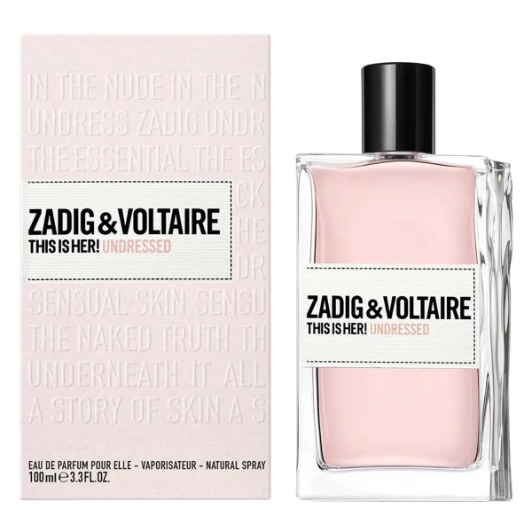 Zadigvoltaire this is her! undressed eau de parfum pour elle 100ml vaporizador