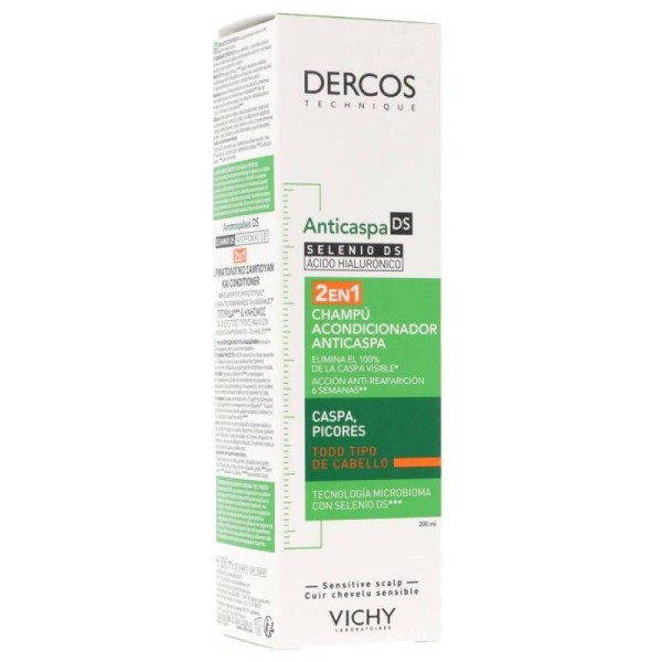 Vichy Dercos Champú Acondicionador Anticaspa Ds 