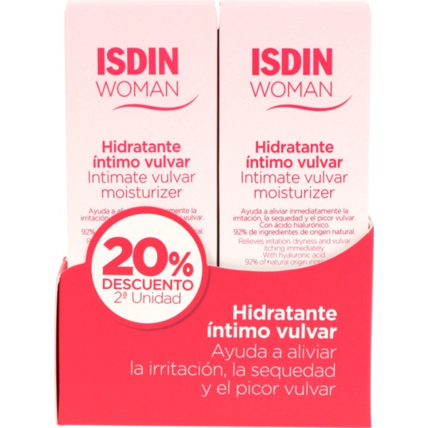 Woman Isdin Hidratante Vulvar 30g X2 Promo
