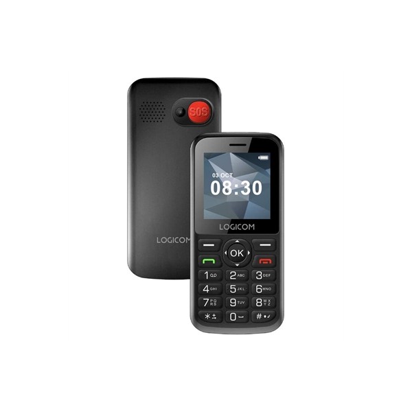 Logicom posh s85 móvil básico 4g 2.51" ds negro