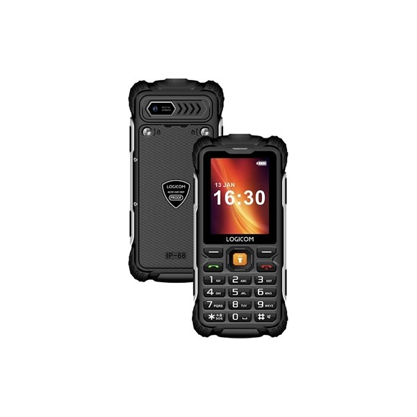 Logicom xtrem 60 móvil básico 4g 2.40" ds ip68 neg